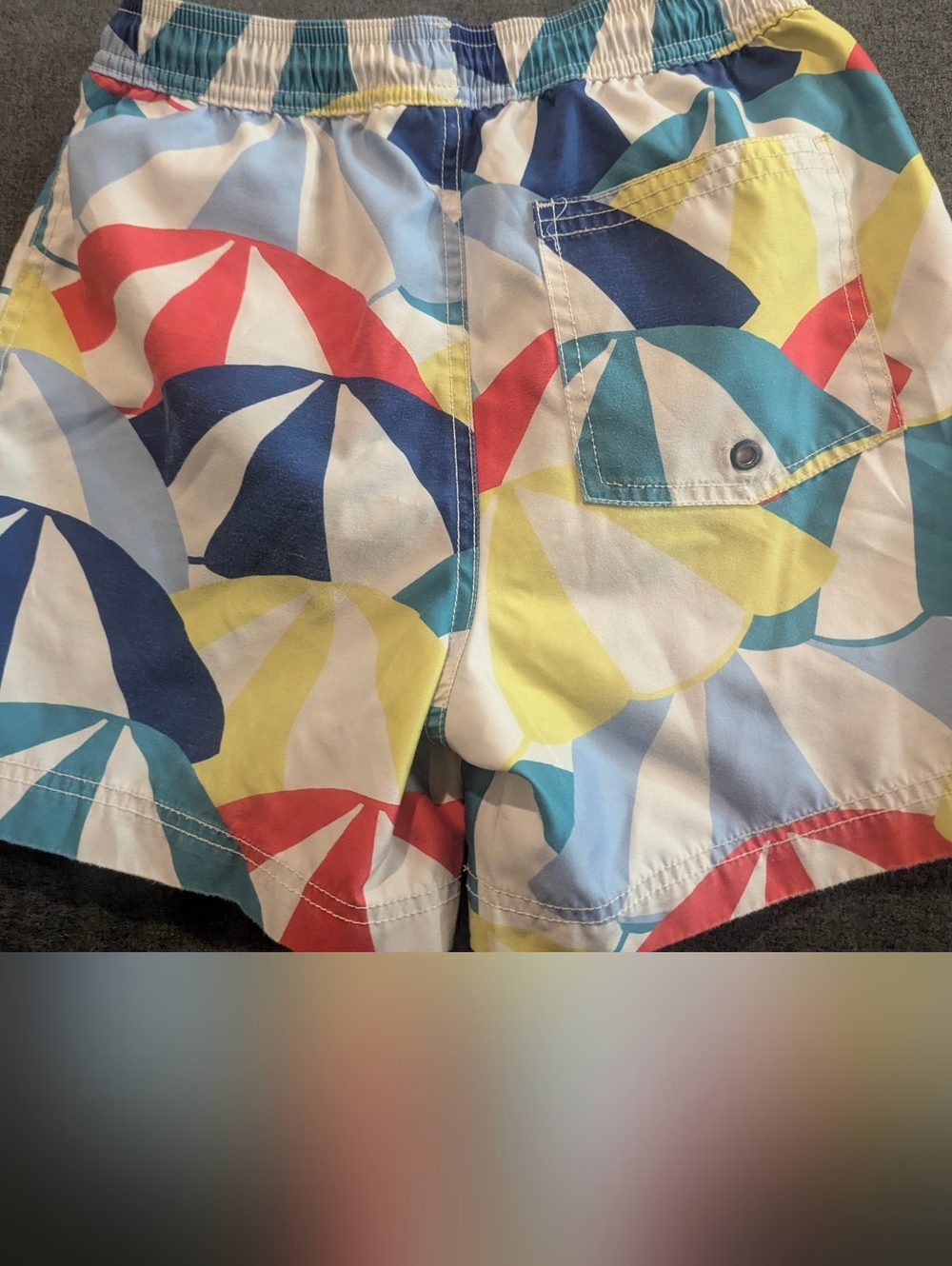 Tea Collection Umbrella Patterned Swim Shorts - Picture 2 of 3